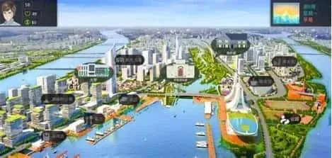 美德游戏 角色养成 场景图