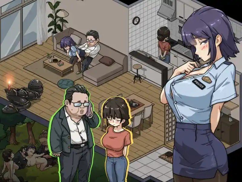 极道无赖EX 女警鮎川光 剧情互动 场景图 8